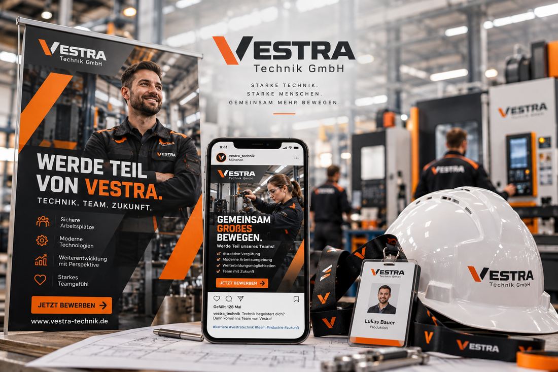 Markendesign Vestra Technik
